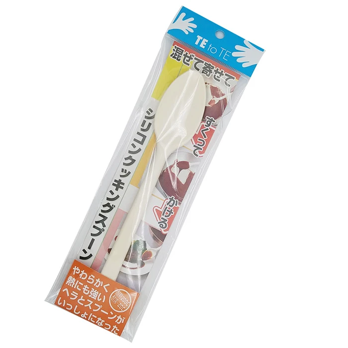 High quality heat resistance multiple uses thermomix cooking silicone spoon