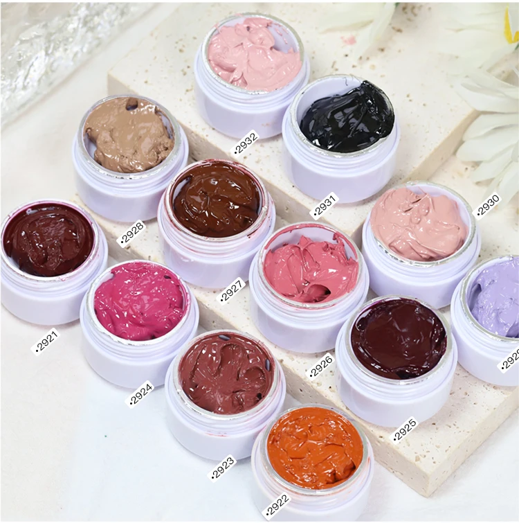 L&M Ombre Changed gel  High Pigment Soak Off uv gel polish for nail art 15g