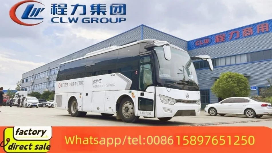 China Factory 2025 Brand New Mobile Ambulance Emergency Vehicles Ambulance Equipment Mobile Clinic Bus for Sale