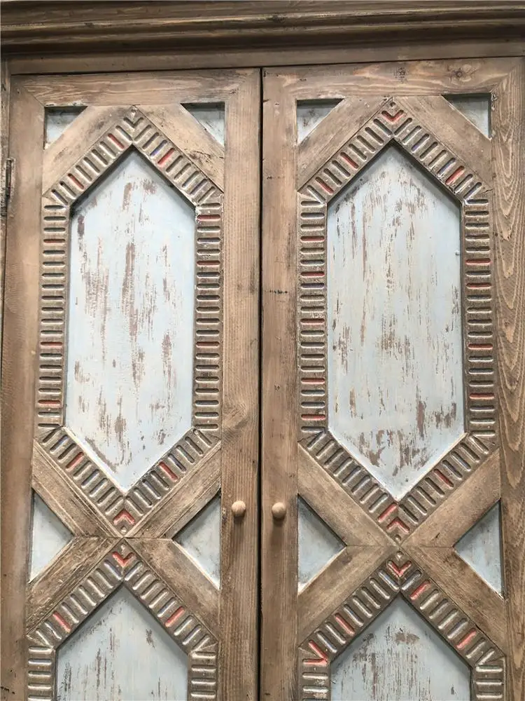 wholesale furniture Europe style recycle wood wardrobe