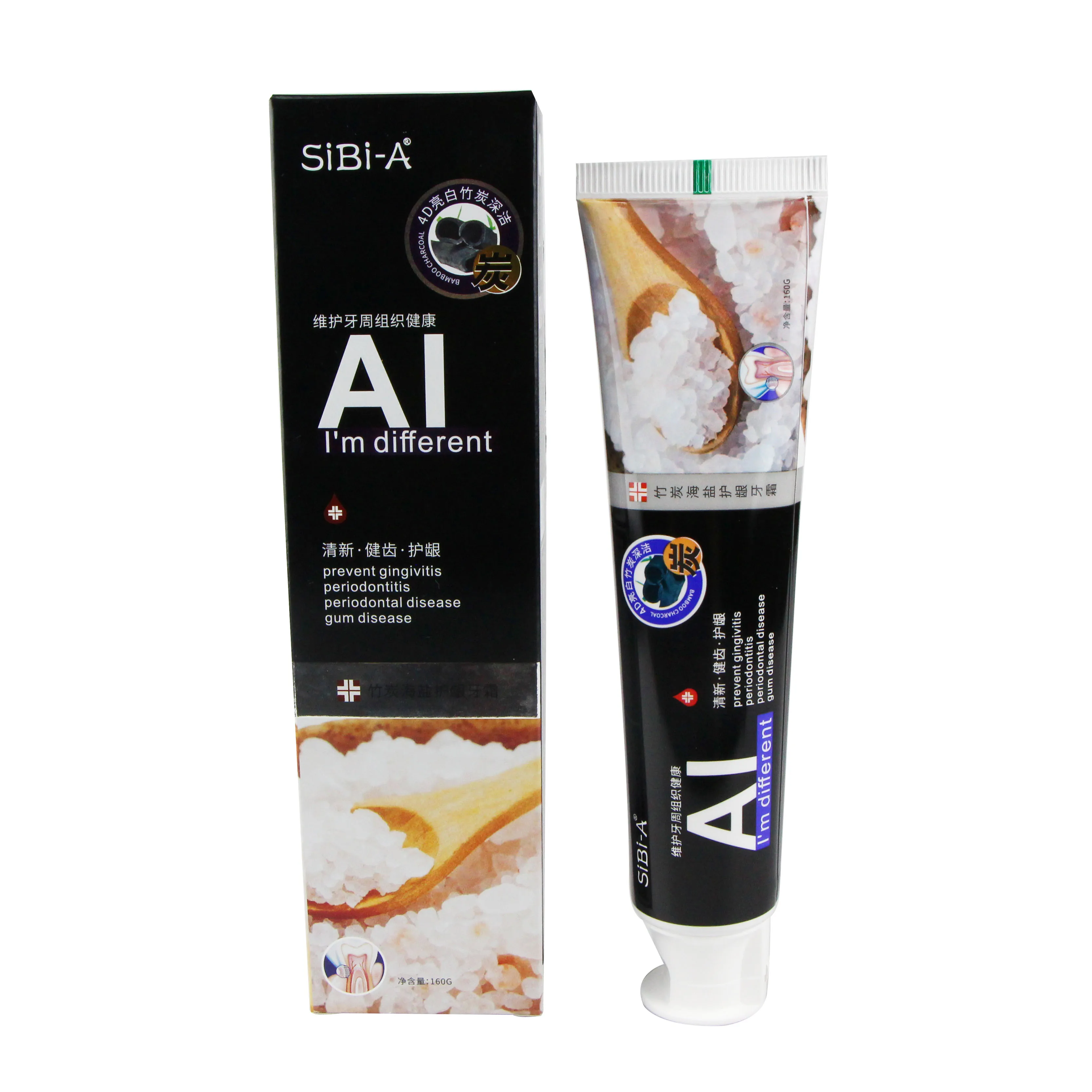 Wholesale Removes Stains Organic Activated Charcoal Toothpaste For Teeth Whitening