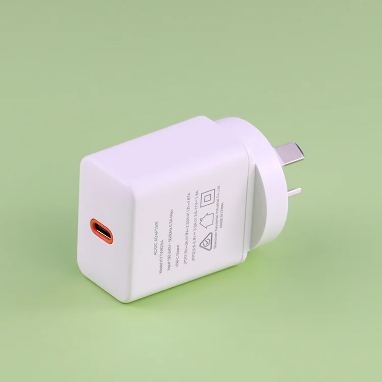 100-240V AC DC 20W PD QC3.0 1 Port USB C Smartphone Fast Charger PPS Type C EU UK US JP Korea Plug For Phone 12 12Pro 13 13Pro