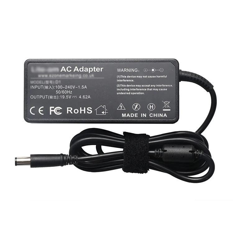 
High Quality 19.5V 4.62A 90W Laptop Charger Laptop Adapter Charger for Notebook Ins15r-858/Inspiron 1420 