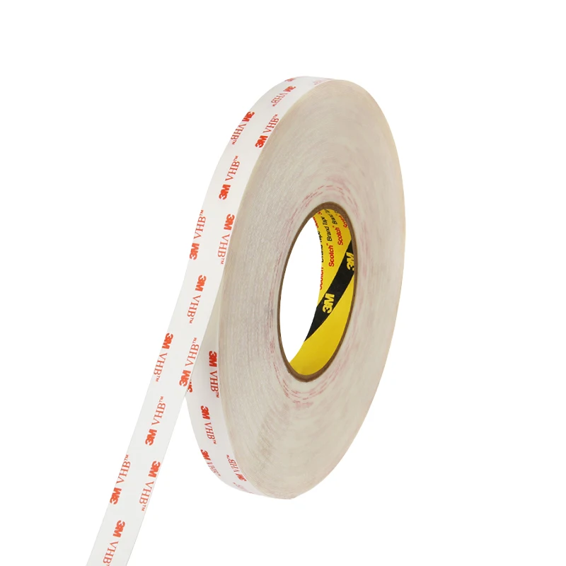 4930 White 0.64mm EVA/PE/PU Acrylic Foam Tape Waterproof Double Sided Pressure Sensitive Adhesive Strong Industrial VHB Masking
