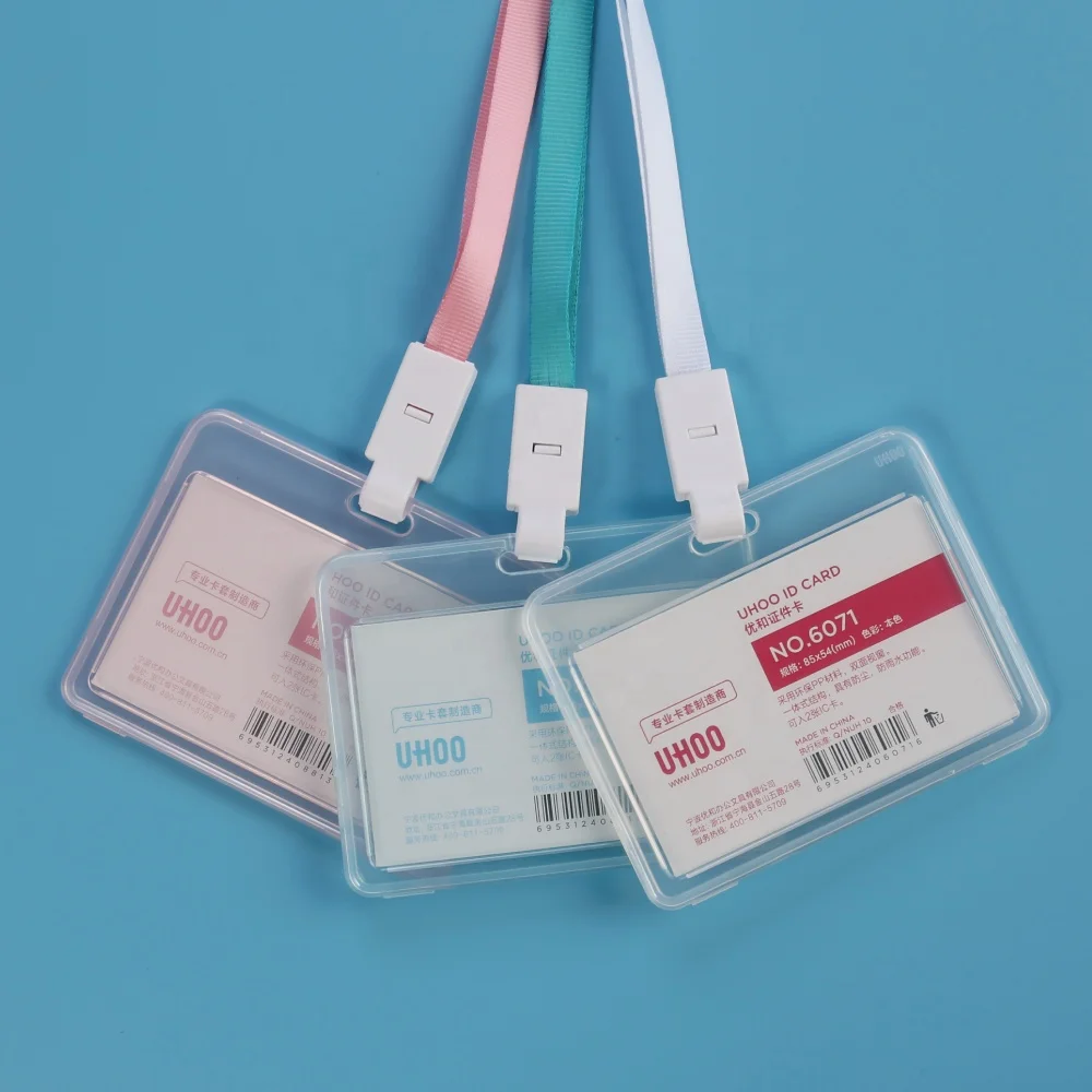 
Young fashion at good price horizontal work ID card holder 