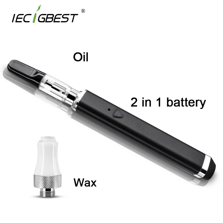 
Authentic vape pen kit YOOL 2 in 1 CBD wax pen vape kit with 510 thread battery 400mah for cbd oil cartridge and quartz tip 