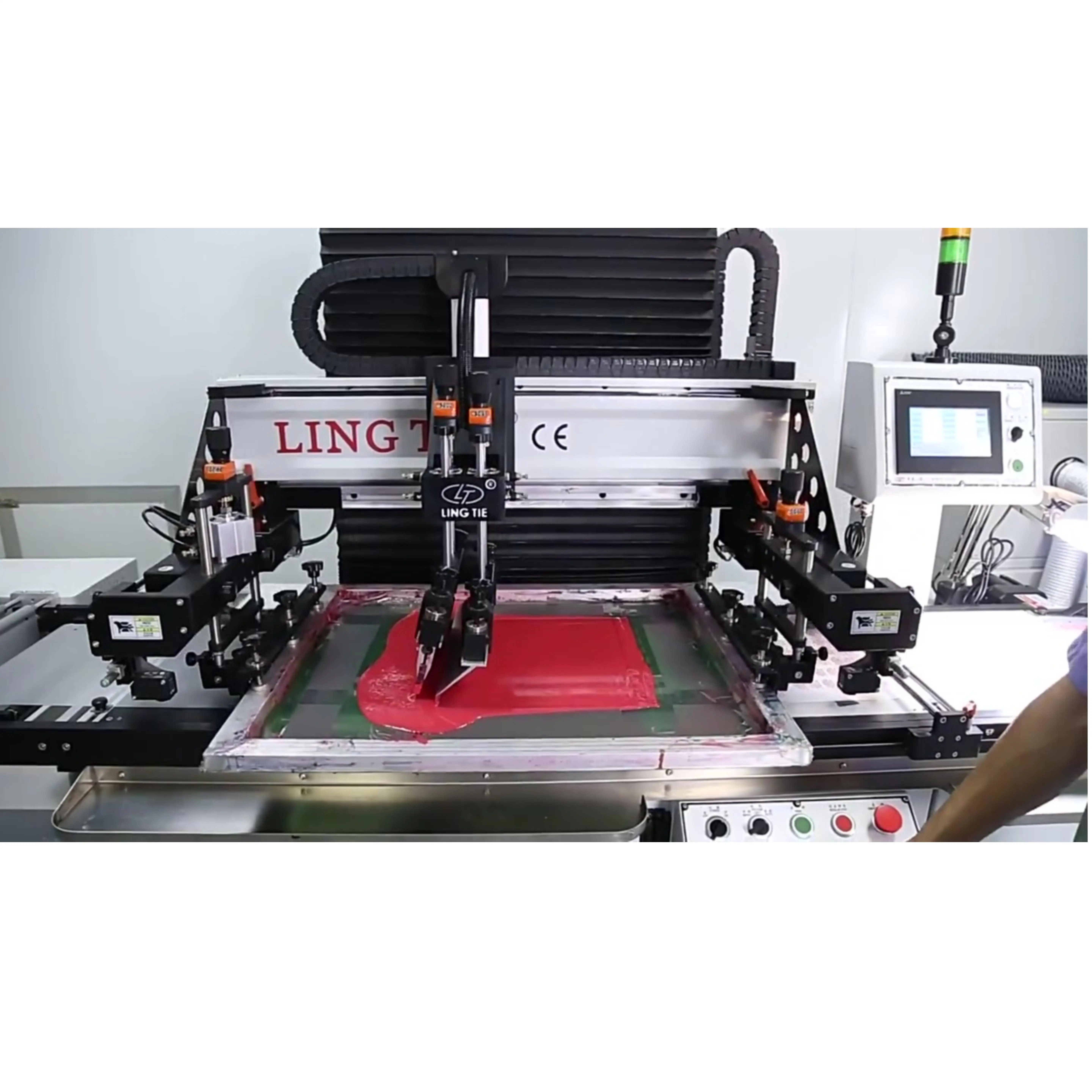 Roll Silk Screen Printing Machine for Multi Color Heat Transfer Label