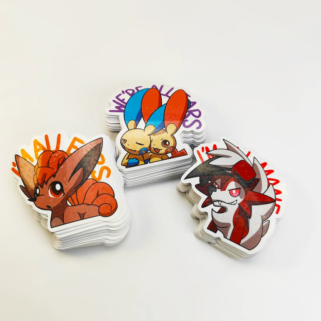 Top-selling Waterproof Vinyl Stickers custom Printing Die Cut Stickers Adhesive Pvc cartoon Label Sticker