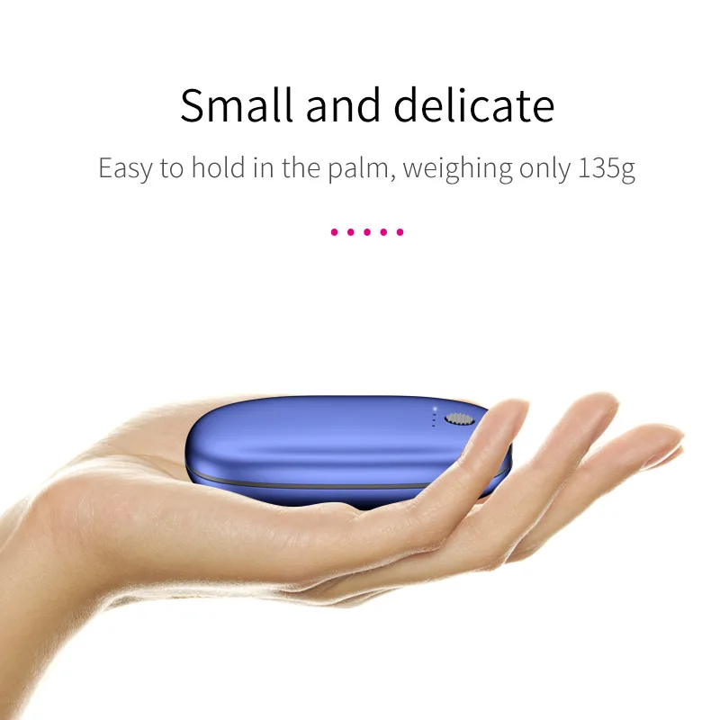 Customized rechargeable hand warmer hot hands bags hand warmers power bank loop
