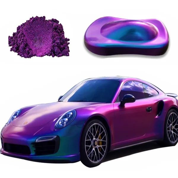 Magic Color Changing Pearl Pigments Chameleon Automotive Coating Pigment Powder Hypershift Car Paint