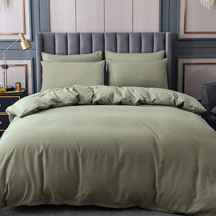 Comforter Cover Warm Pillowcase Queen Size 90' Hotel Microfiber Duvet Cover Set