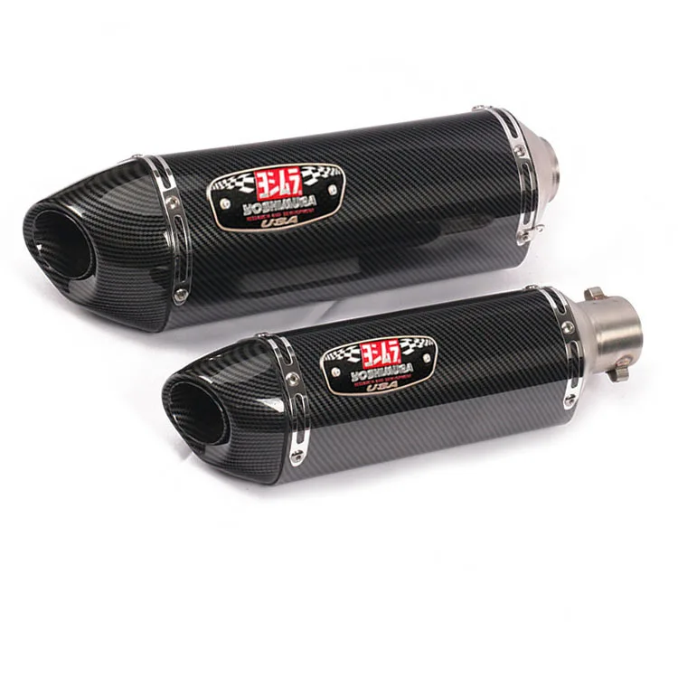 51mm Universal Motorcycle Exhaust Muffler Carbon Fiber Yoshimura DB Killer Escape Moto for Honda CBR1000 Tmax530 F650GS R6 Z900