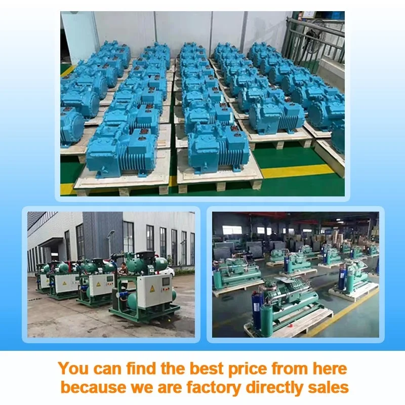 Walk in cooler freezer units condensing unit refrigeration air cooled condensing unit