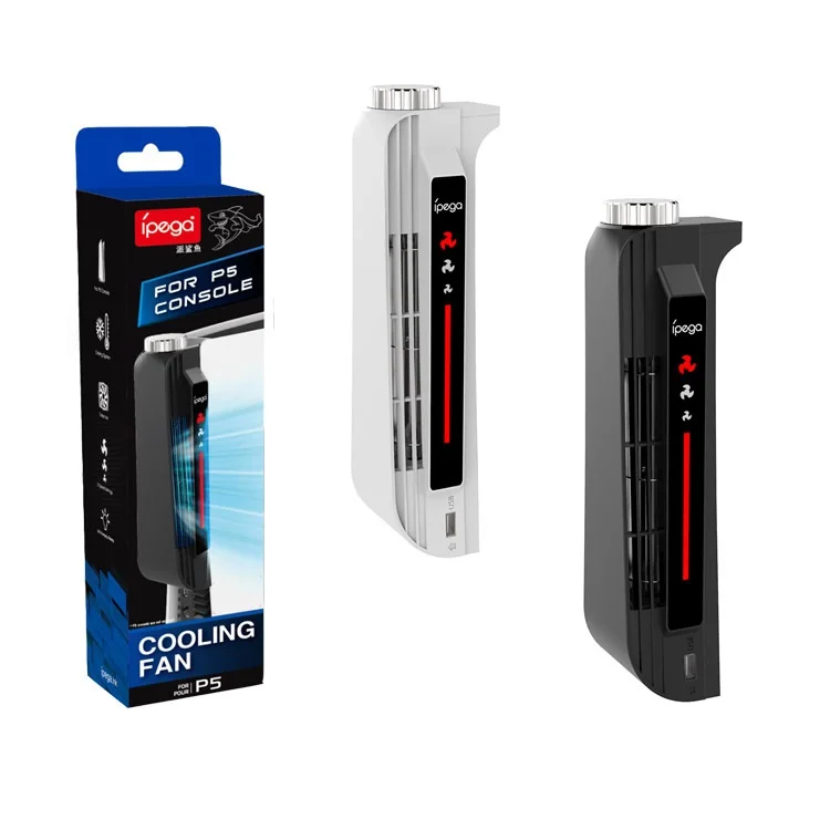 Efficient Cooling Fan With Extended USB Interface 3-speed Adjustable Fast Cooler Radiator For PlayStation 5 Game Console PS5