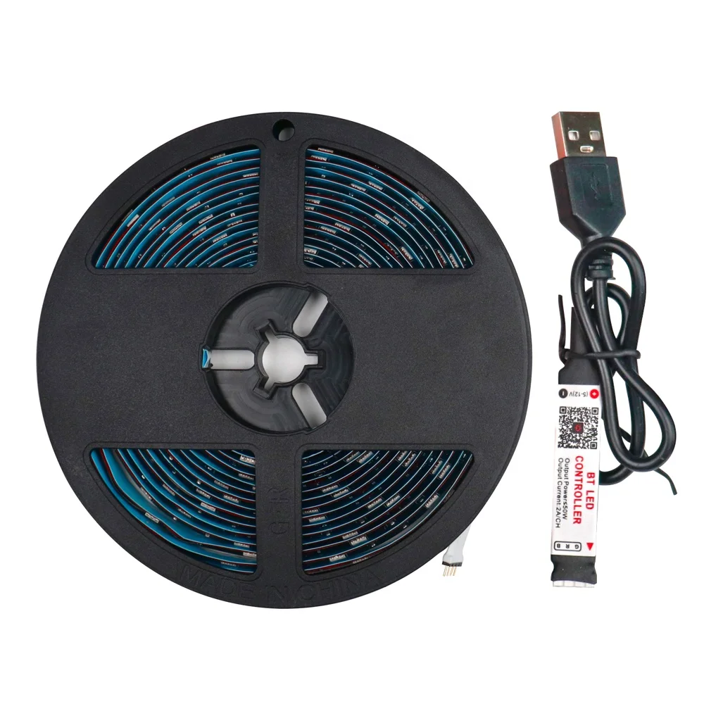 Hot Selling TV Backlight Strip Light 5V 4.5M RGB Led Lighting Bar for TV with Remote APP control USB Led Strip Lights