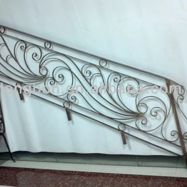 Top-selling Modern Interior Wrought Iron Railing Stairs