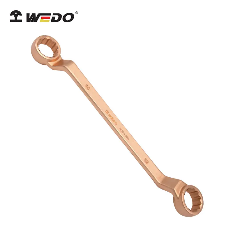 WEDO German DIN standard& BAM Certification ATEX Non-Sparking Double Box Offset Wrench
