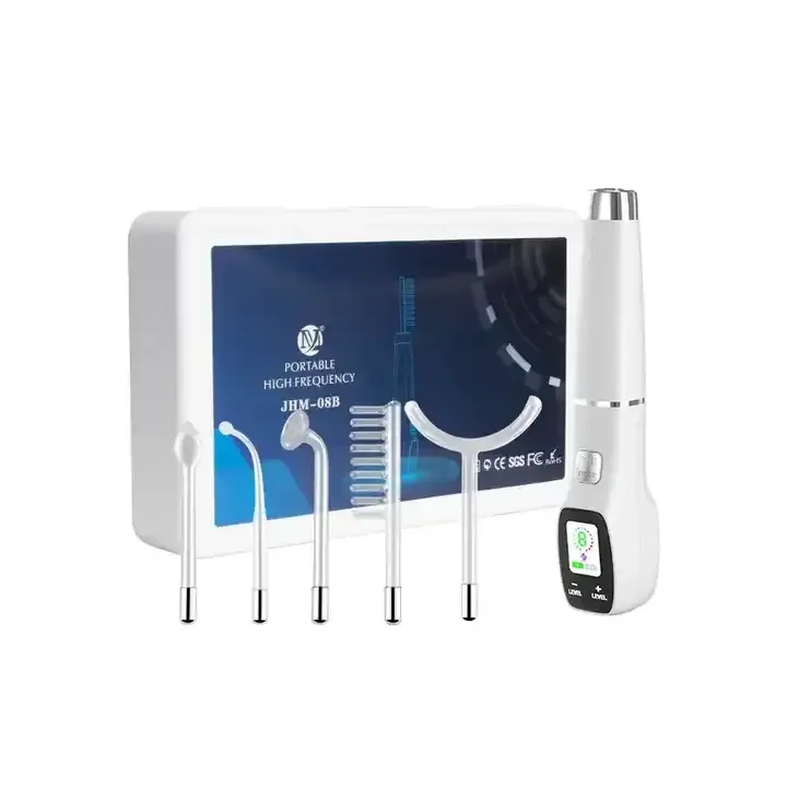 OEM 5 Nozzle Portable High Frequency Facial Machine Ozone Treatment Therapy Beauty kits