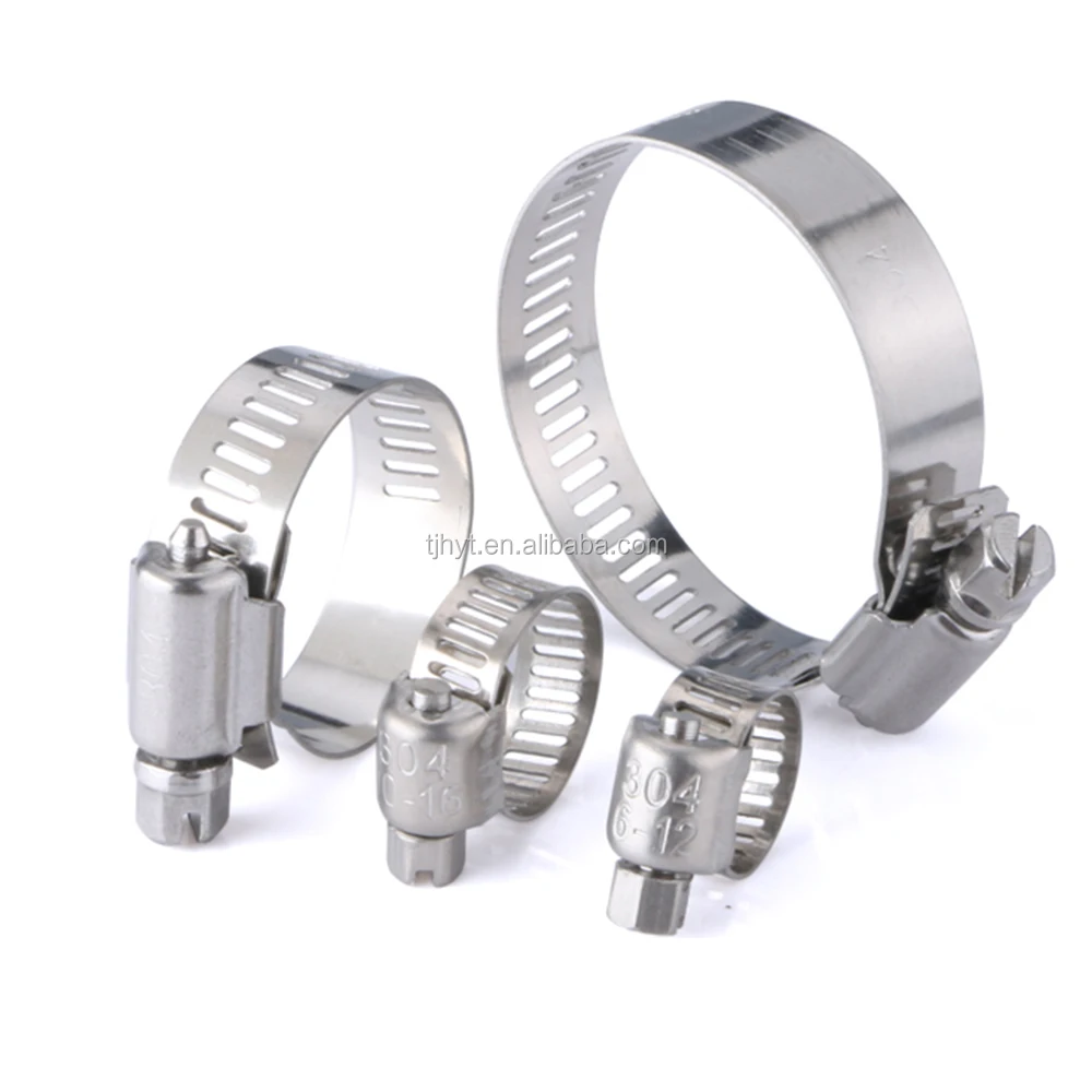 Stainless Steel hydraulic pipe hose clip hose clamp