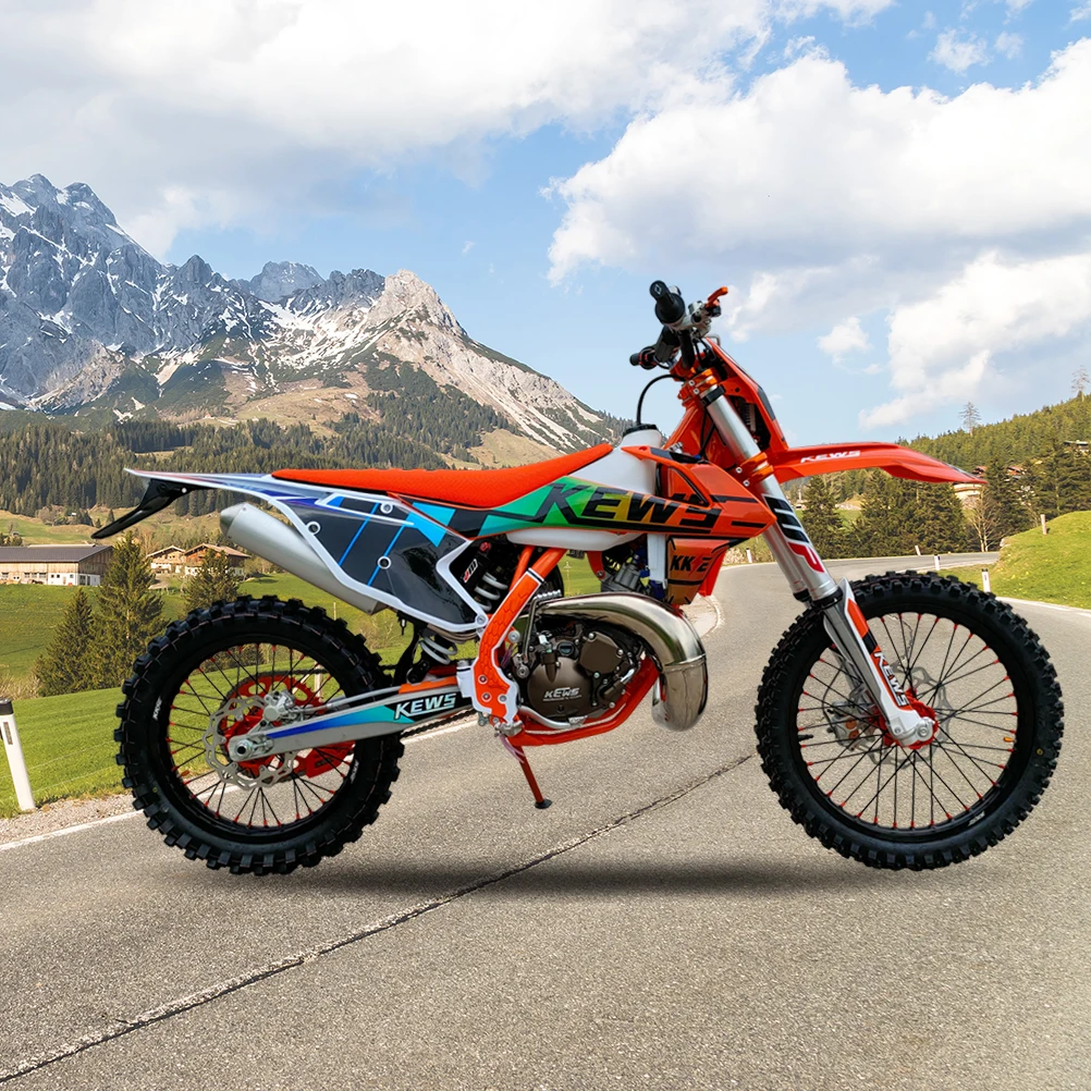 KEWS китайский мотокросс эндуро 2-тактный велосипед 250cc внедорожные мотоциклы
