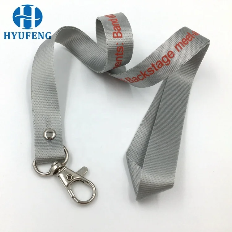 No Minimum Order Custom Silk Nylon Unique Printing Logo Machine Neck Accessories Lanyard With Authentication