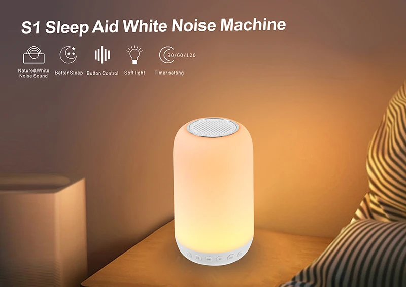  Лучший sleepmate снотворное обеспечивающий естественное звучание светодиодный ночник машина белого шума для ребенка спать