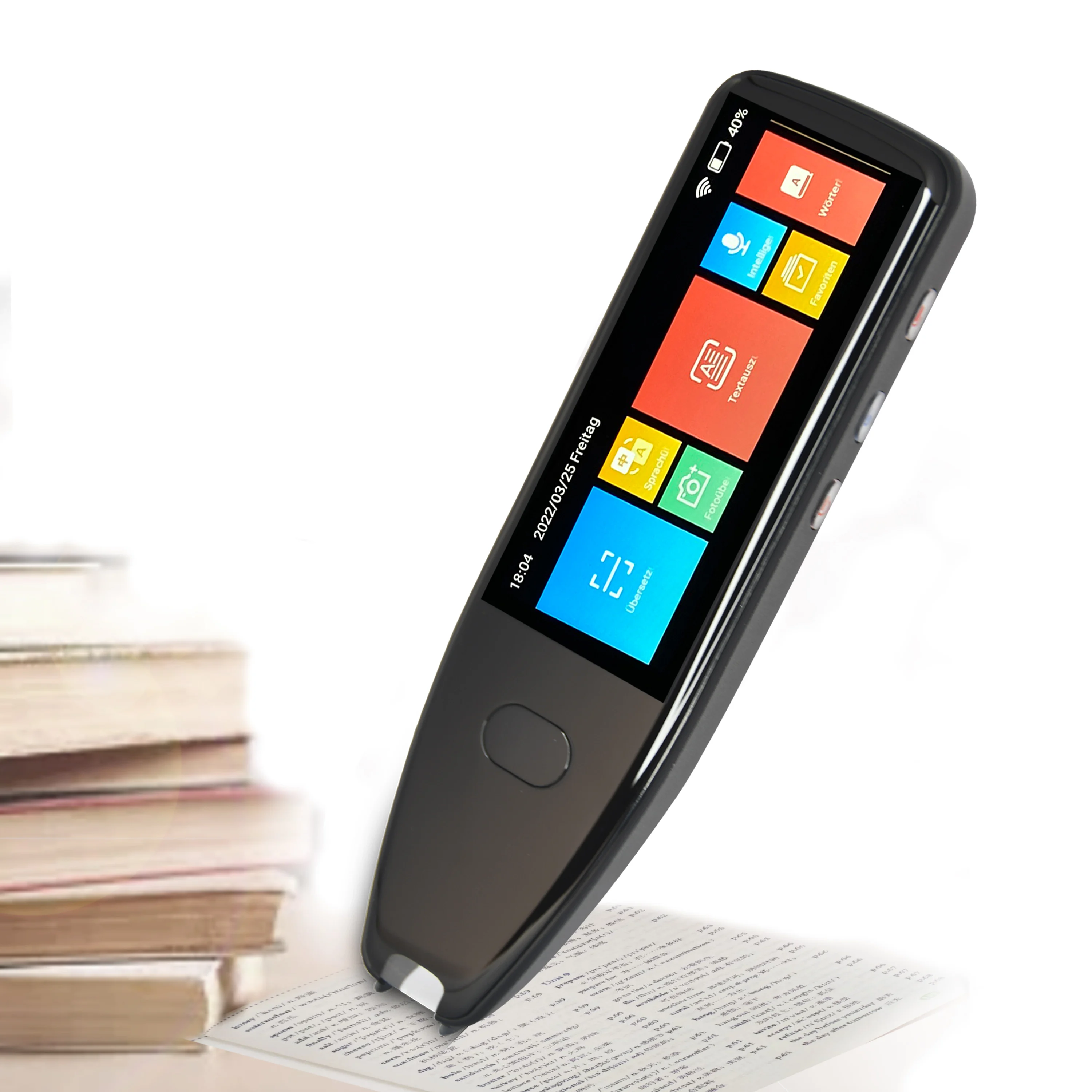 2022  Newest Smart Scan 113 Languages Translation Pen Scanner with Voice Recognition Offline