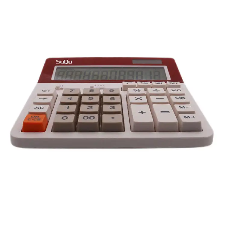 Dual Power Super Quality Digits Desktop Large Display Calculator