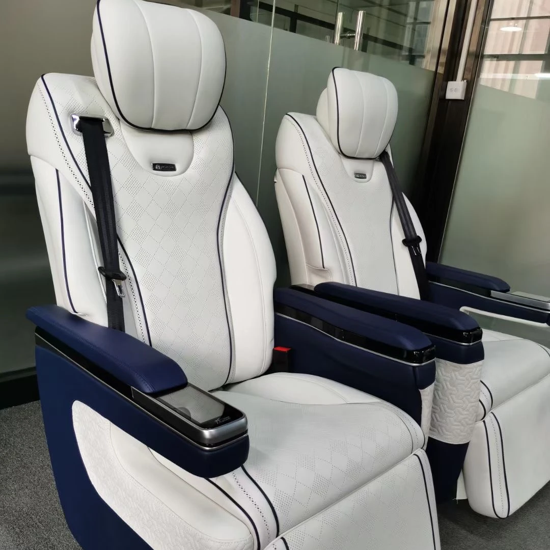 2021 Upgraded Luxury Passenger Coach Seats for  Toyota Coaster by microfiber leather seat