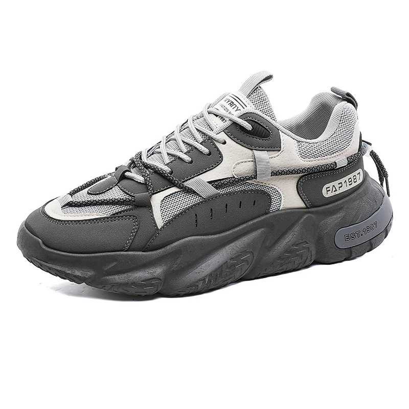 Mens Tennis Shoes 2024 New Casual Sports Shoes for Men Spring Autumn Men Breathable Wear-resistant Running Shoes Tenis Masculino