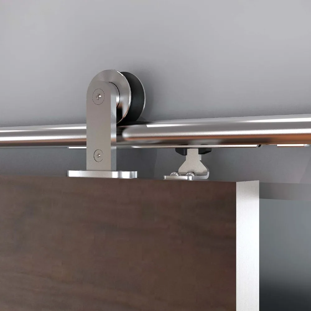 Slide Rail Stainless Steel Bathroom Glass Door Hardware Accessories