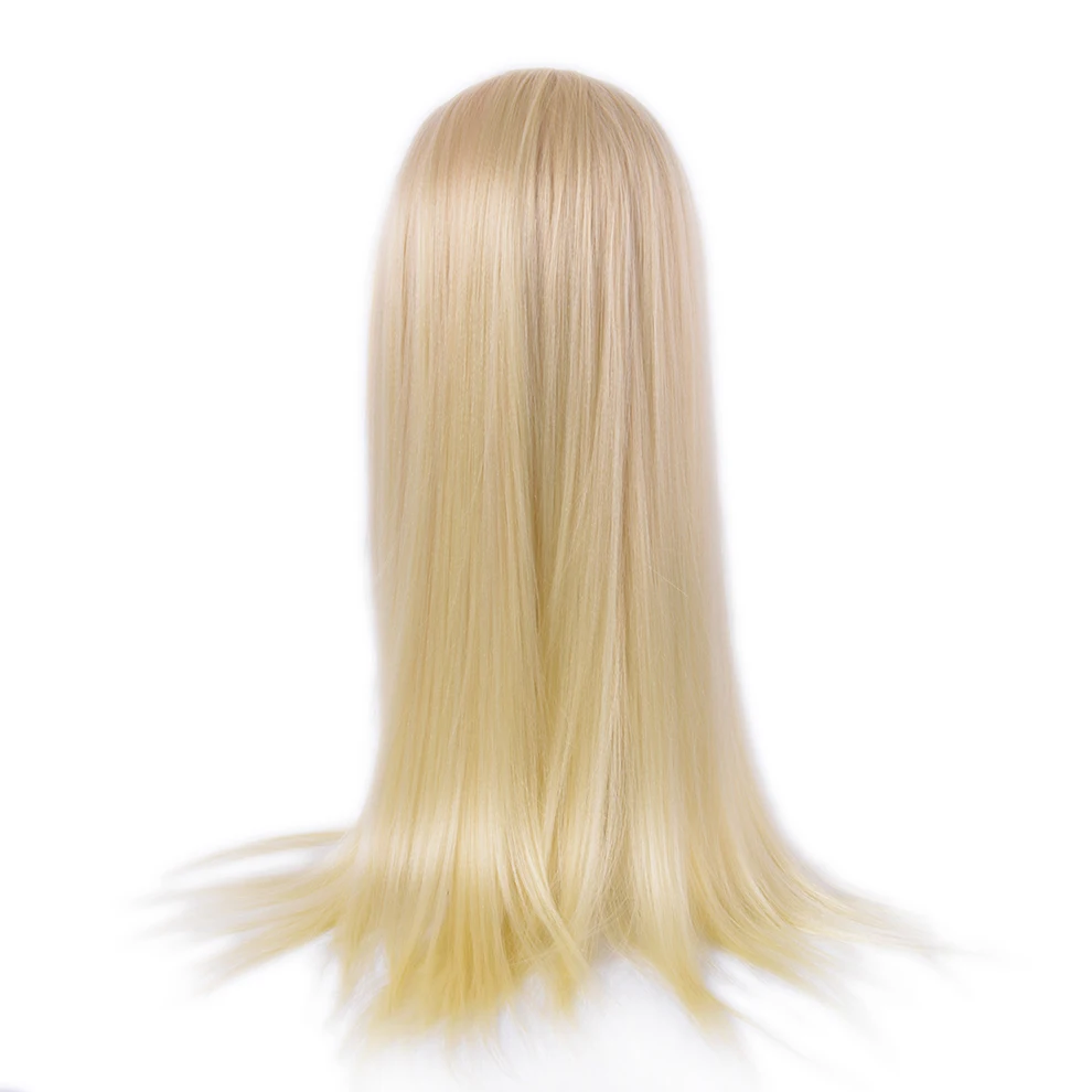 
Dummy head 24inch premium Synthetic Hair Mannequin Head practice wig for styling hair 