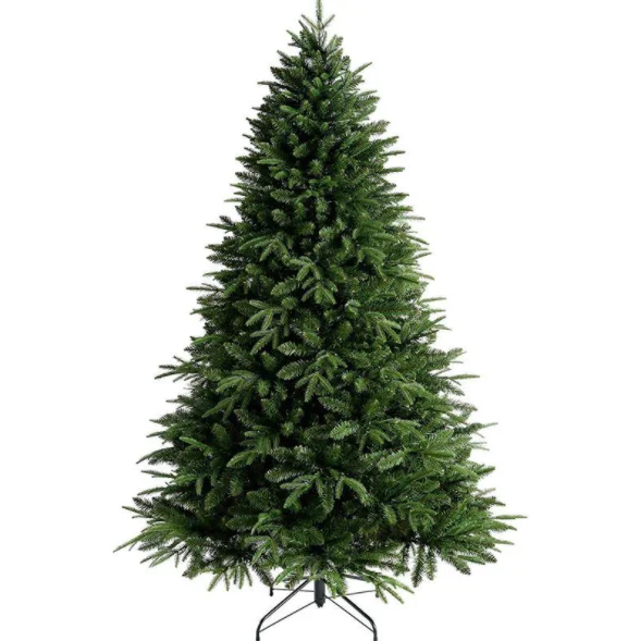 Outdoor&Indoor Wholesale Cheap Christmas Decoration Prelit Artificial Premium Needle Pine Green Christmas Trees