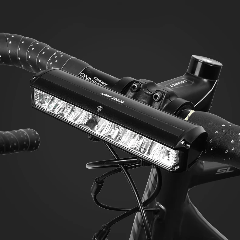 Bike Front Light USB rechargeability Aluminum Headlight 2600 Lumens High Bright Night Riding Outdoor Cycling Lights Equipment