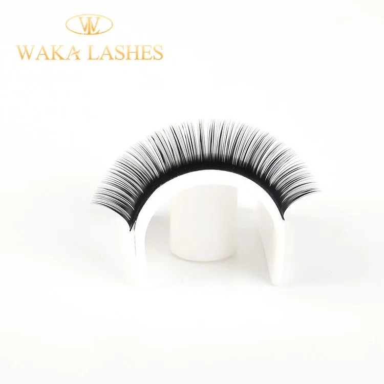 Waka Lashes best selling 0.05 eyelash extensions easy fan blooming eyelash extensions