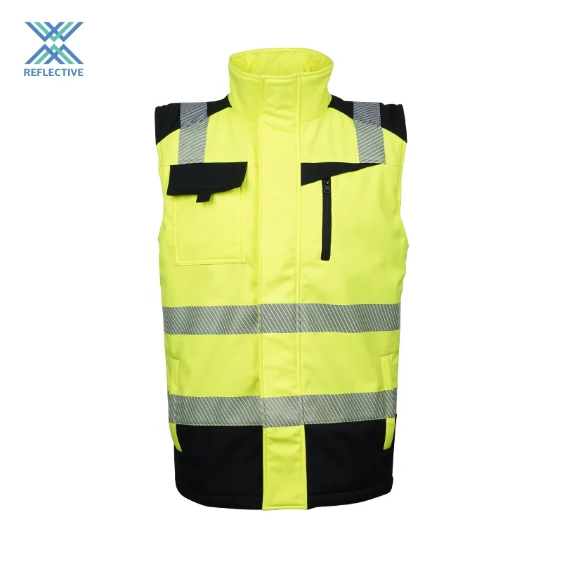 LX New Safety Vest EN20471 Class 2 Engineer Safety Vest Custom Reflective Waistcoat Industrial Safety Vest