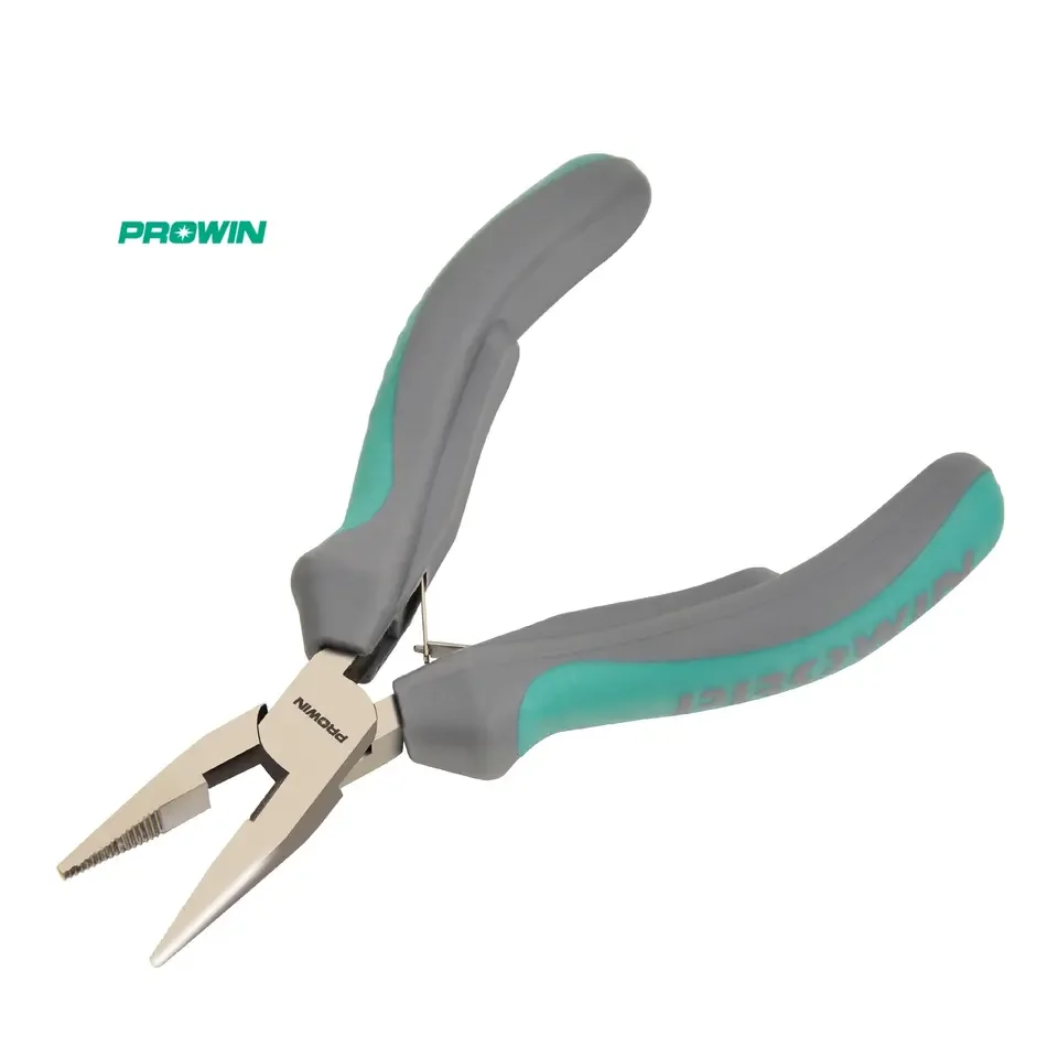 PROWIN Professional Stainless Steel Hair Extension Plier Micro Ring Bead Remover With Two Holds Teal Grip Private Label