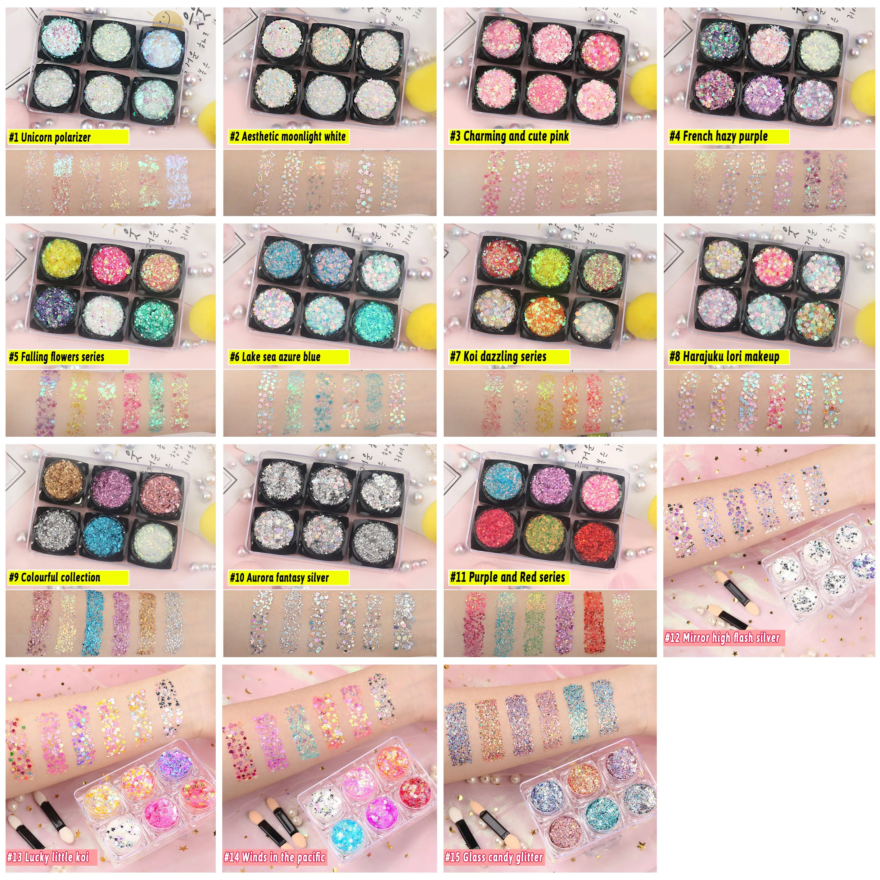 Оптовая продажа палитра теней для век