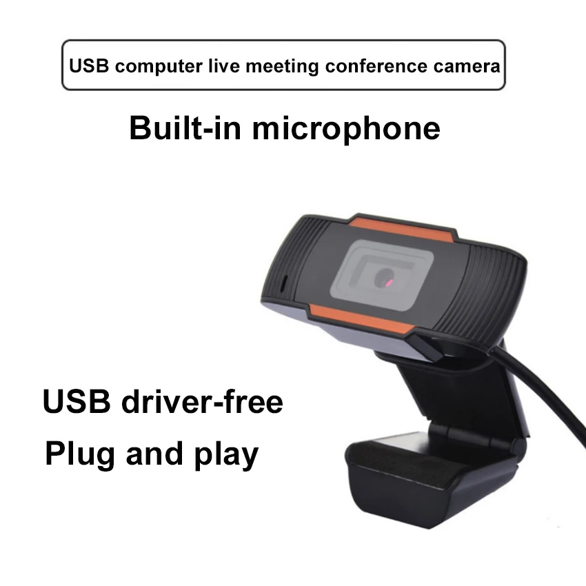  1080P веб-камеры с бесплатным драйвером и USB-зарядкой для видеочата игровых