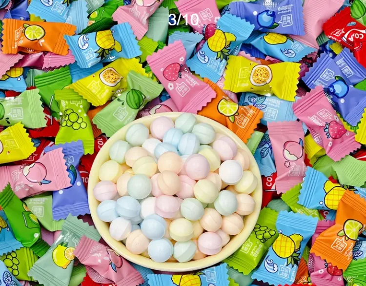 Chinese Made Wholesale Bulk Sugar Free Vitamin C Fruit Candy