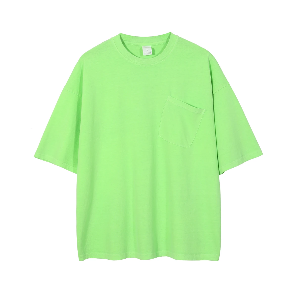 2021 premium thicker cotton pocket design wash t-shirt oversized black washed tee tshirt