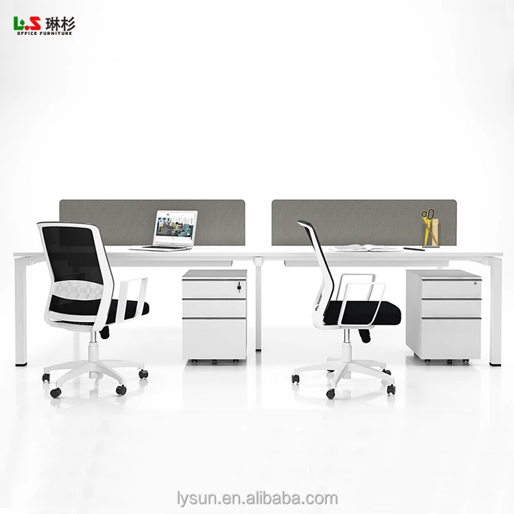 Modern Table Office Desks and Workstations Modular Office Furniture Desk Set Open Work Space Office Desks
