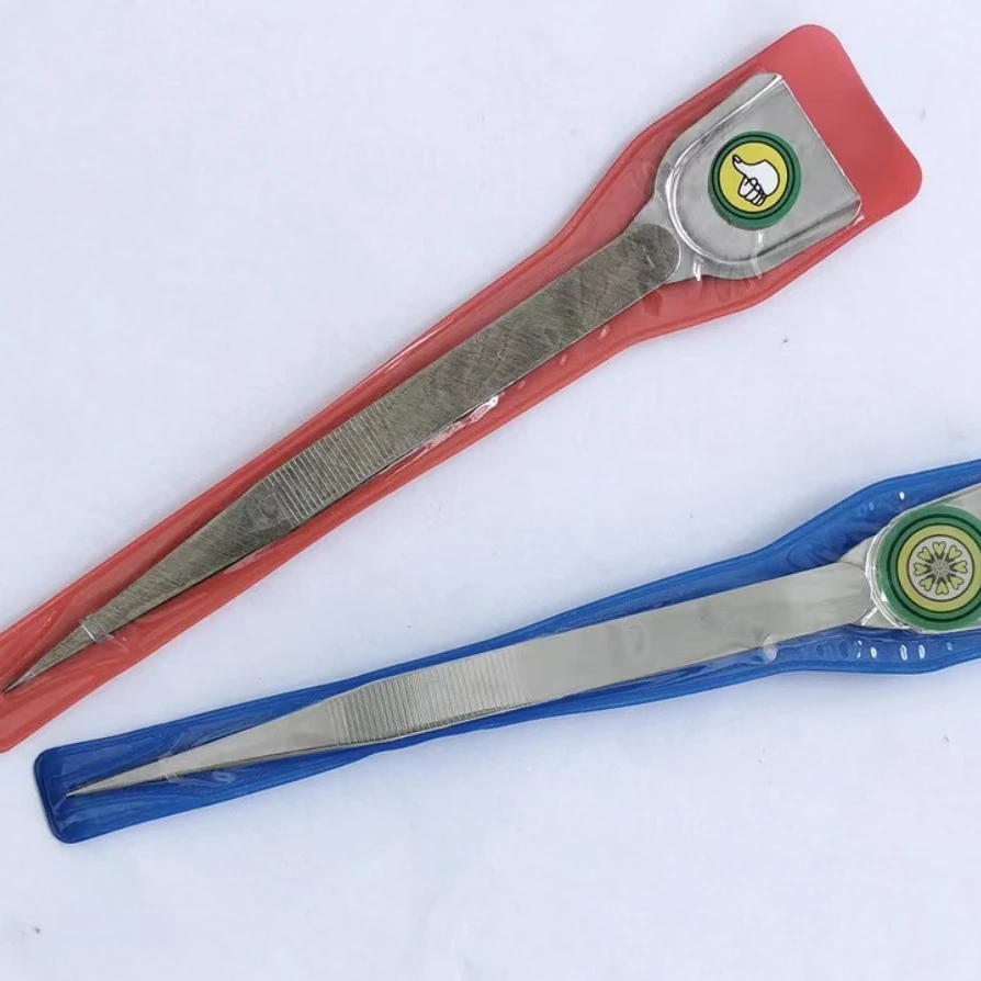 Bead Scoop Tweezers Pick-up with Shovel Customize Jewelry Stainless Steel Tools