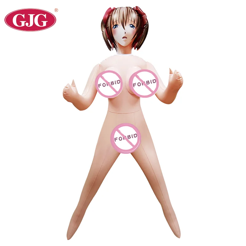 Painted skin inflatable doll anime can ejaculate boys with real yin inflatable doll adult sex toys
