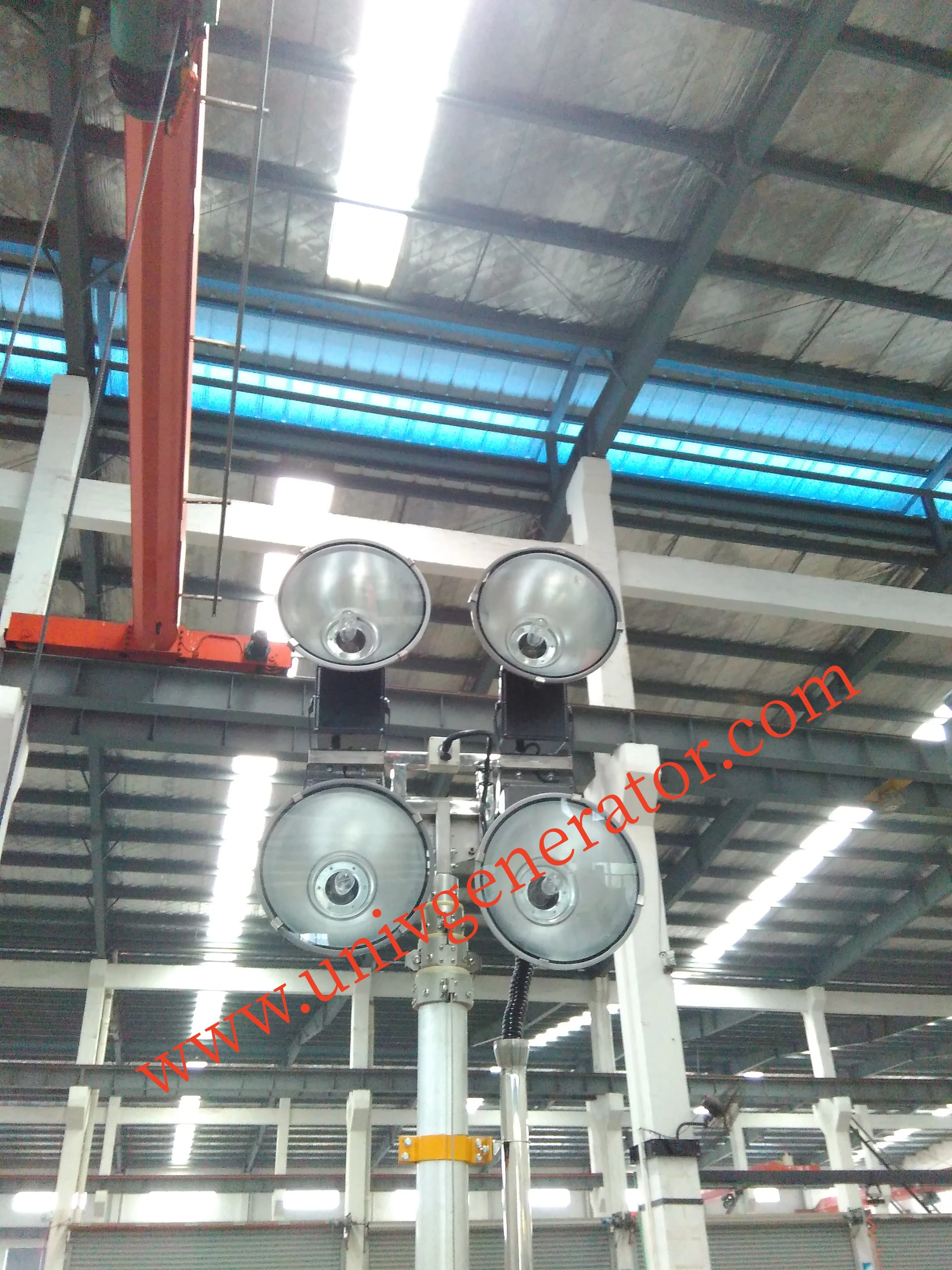 5kw Mobile Light Tower Diesel Generator