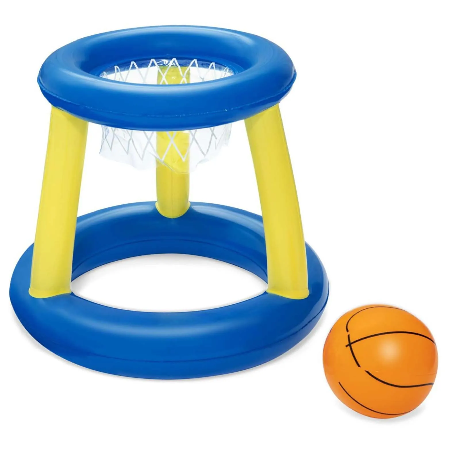 PVC inflatable basketball pool play game props parent-child throwing hoop game props