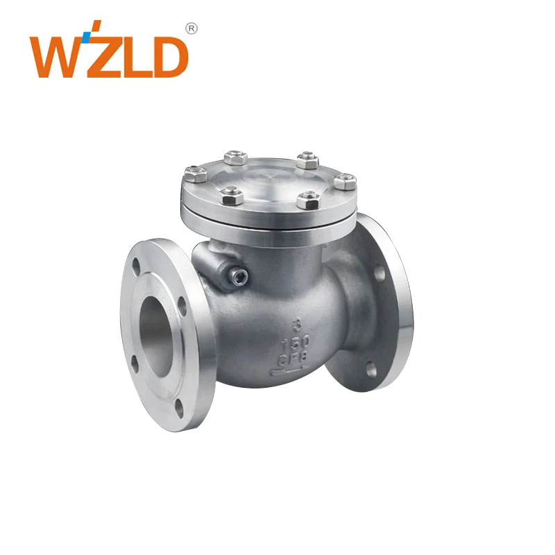 WZLD API6D Stainless Steel CF8m Dual Disc Wafer Check Valve Manufacturer