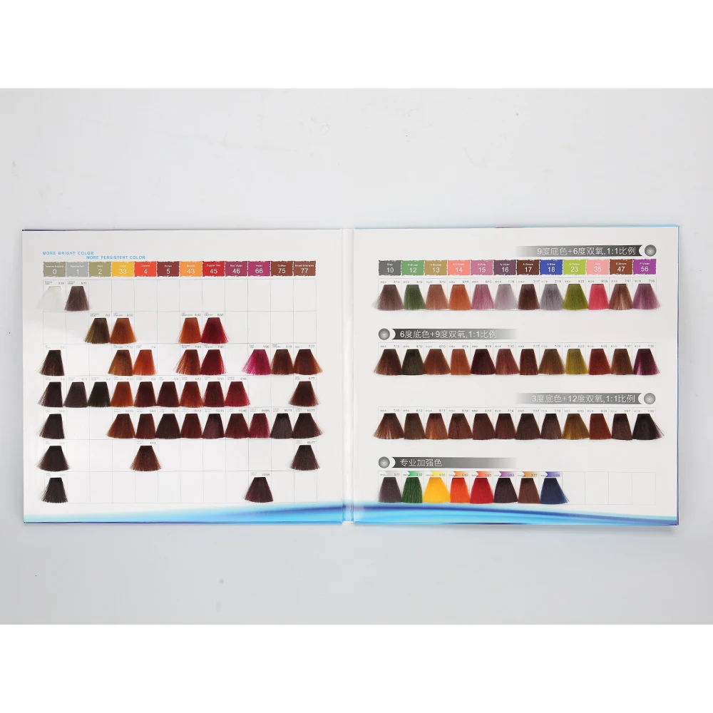 custom private label permanent hair colour dye hair color halal cream chromatic hair dye Made In China