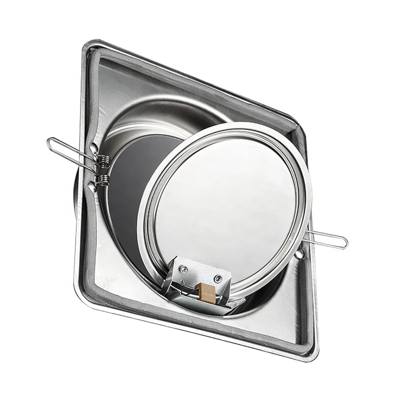 Strength to manufacture lightweight stainless steel 304 kitchen fire prevention Smoke-proof Bathroom Flue Check Valve