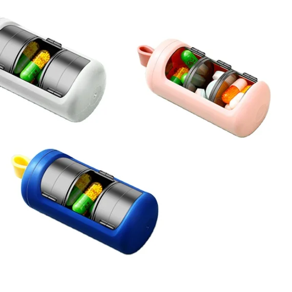 Portable Small Empty Plastic First Aid kit Box for Home Use travel used medical box Pill Storage Case